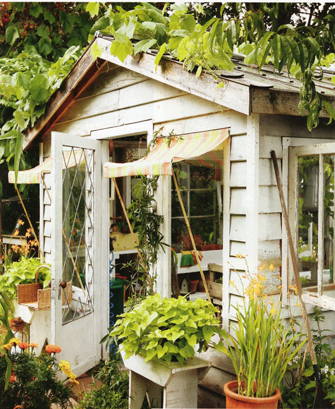 Salvaged Greenhouse Inspiration - ClassiclyAmber | ClassiclyAmber